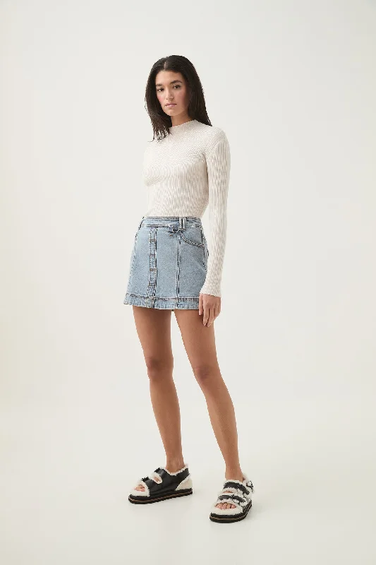 Corie Low Waisted Mini Skirt