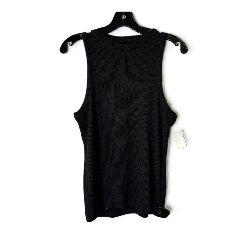 Top Sleeveless By Madewell In Black, Size: M