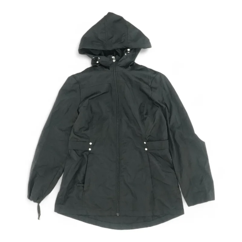 Black Solid Lightweight Jacket