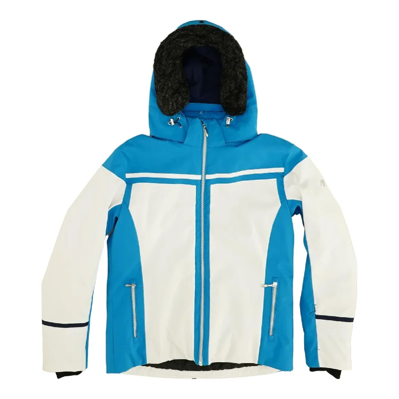 Blue/White Insulated Ski Jacket