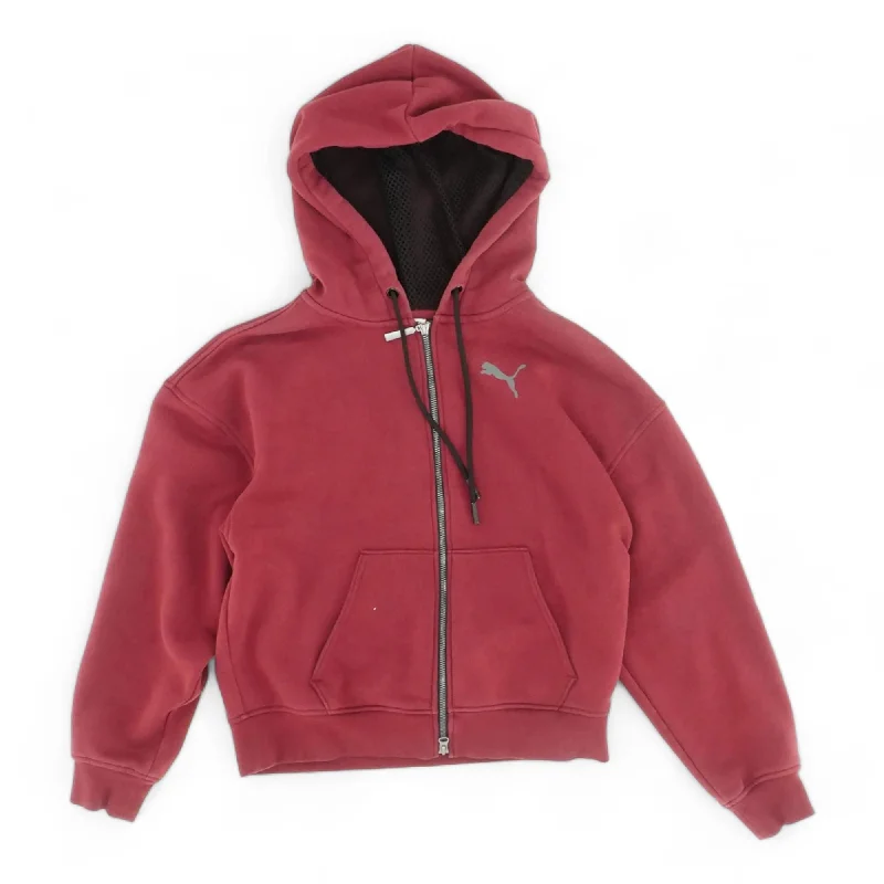 Burgundy Solid Lightweight Jacket