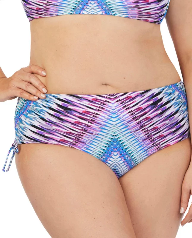 Women's Curve Adjustable Hipster Bikini Bottom - Plus In Stolen Heart