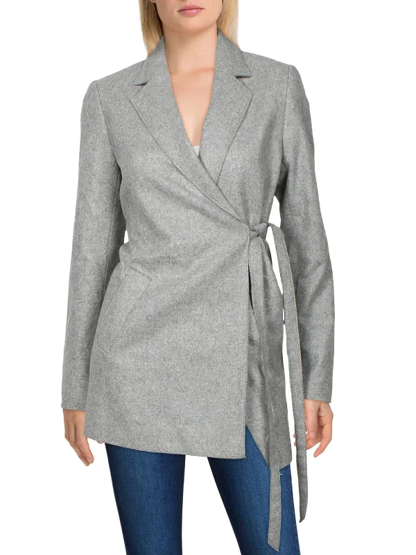 Womens Lightweight Cold Weather Wool Coat