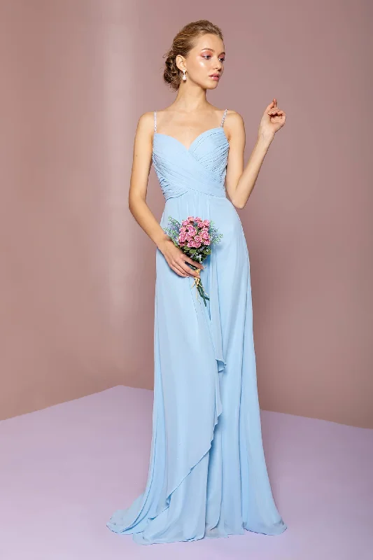 Long Formal Chiffon Dress Bridesmaid