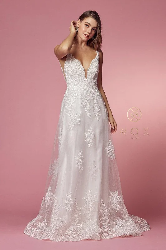 Long Lace Wedding Dress Sale