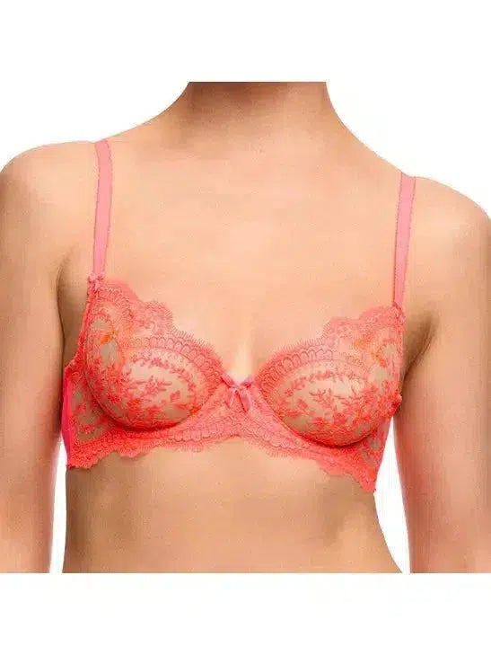 Neon Coral Severine Bra